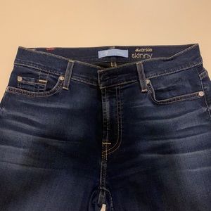 7 for all mankind ankle skinny jeans